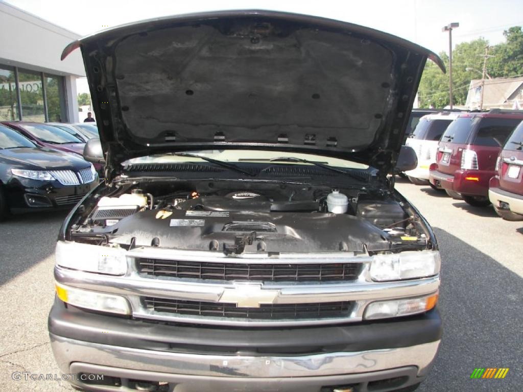 2003 Suburban 1500 LT 4x4 - Black / Tan/Neutral photo #9