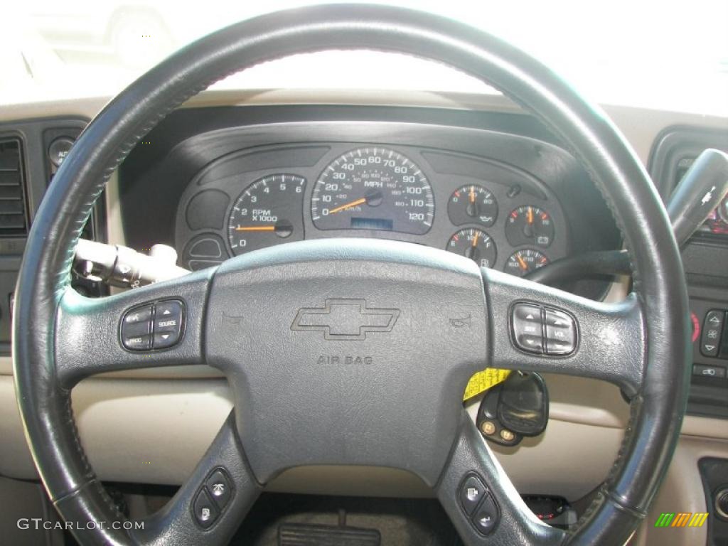 2003 Suburban 1500 LT 4x4 - Black / Tan/Neutral photo #14
