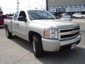 2007 Silver Birch Metallic Chevrolet Silverado 1500 LT Extended Cab 4x4  photo #7