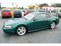 2001 Electric Green Metallic Ford Mustang GT Coupe  photo #1