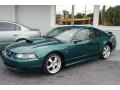 2001 Electric Green Metallic Ford Mustang GT Coupe  photo #2
