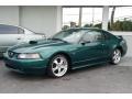 2001 Electric Green Metallic Ford Mustang GT Coupe  photo #4