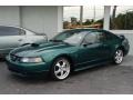 2001 Electric Green Metallic Ford Mustang GT Coupe  photo #5