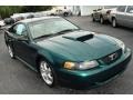 2001 Electric Green Metallic Ford Mustang GT Coupe  photo #6
