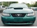 2001 Electric Green Metallic Ford Mustang GT Coupe  photo #7