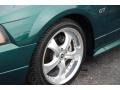 2001 Electric Green Metallic Ford Mustang GT Coupe  photo #16