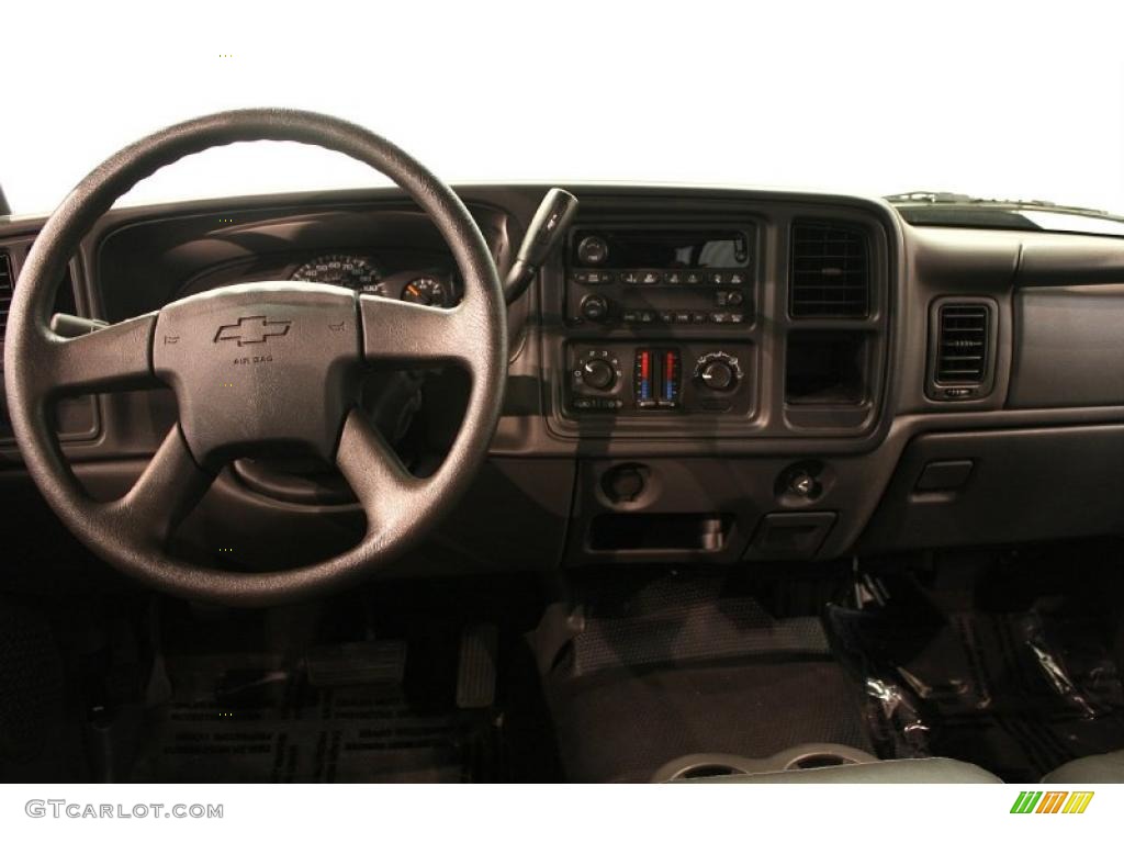 2007 Silverado 1500 Classic Work Truck Extended Cab - Graystone Metallic / Dark Charcoal photo #16