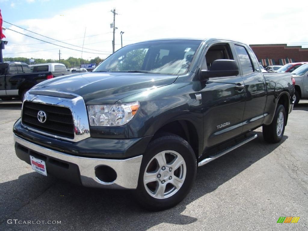 2007 Tundra SR5 Double Cab - Timberland Mica / Beige photo #1