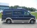 2002 Indigo Blue Metallic Chevrolet Express 1500 Passenger Conversion Van  photo #3
