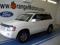 Super White - Highlander V6 4WD Photo No. 1