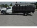 Oxford White - F550 Super Duty XL Regular Cab Chassis Stake Truck Photo No. 2