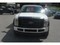 Oxford White - F550 Super Duty XL Regular Cab Chassis Stake Truck Photo No. 11