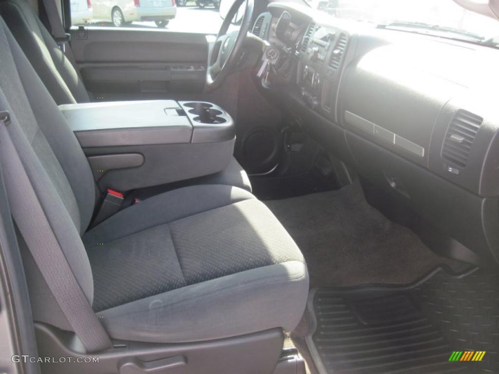 2008 Silverado 1500 LT Crew Cab - Graystone Metallic / Ebony photo #10