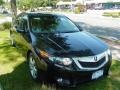 2010 Crystal Black Pearl Acura TSX Sedan  photo #3