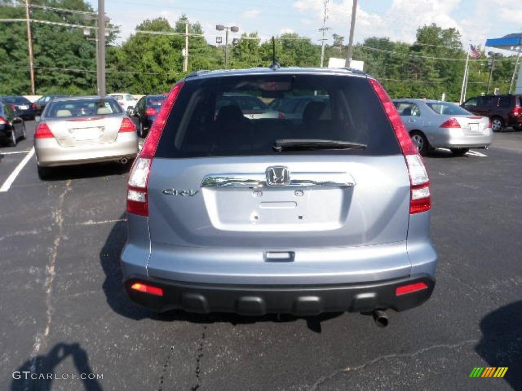 2008 CR-V EX-L - Glacier Blue Metallic / Gray photo #3
