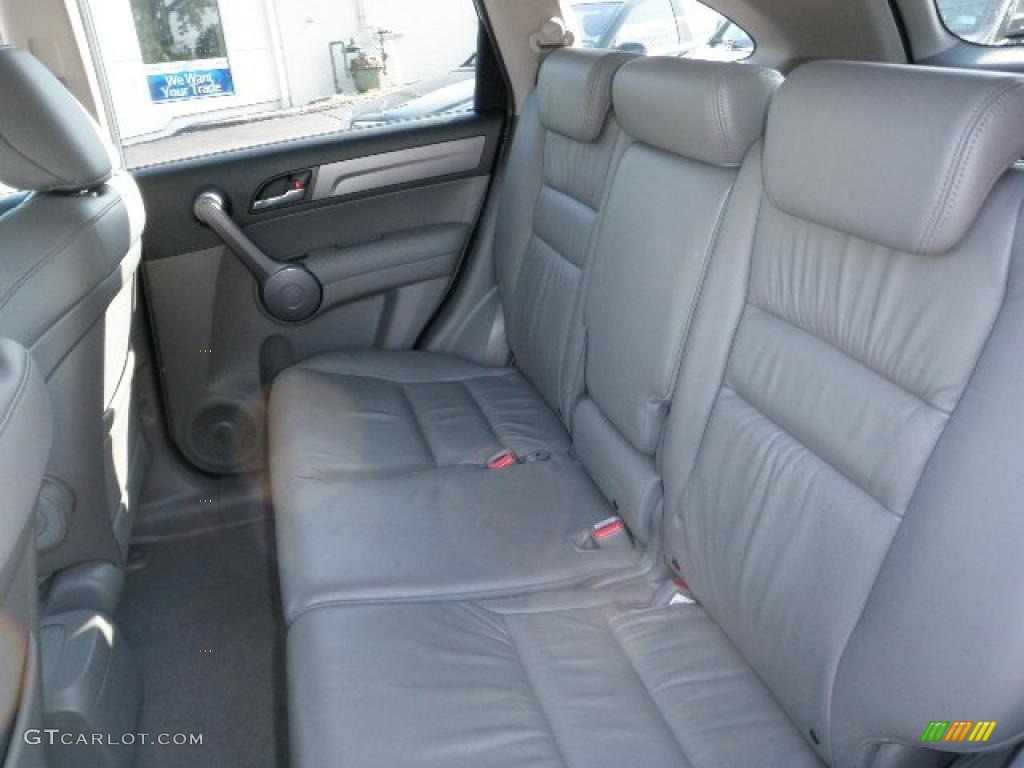 2008 CR-V EX-L - Glacier Blue Metallic / Gray photo #9