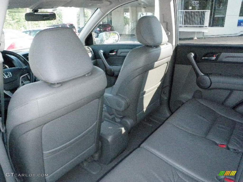 2008 CR-V EX-L - Glacier Blue Metallic / Gray photo #10