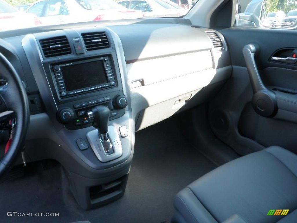 2008 CR-V EX-L - Glacier Blue Metallic / Gray photo #12