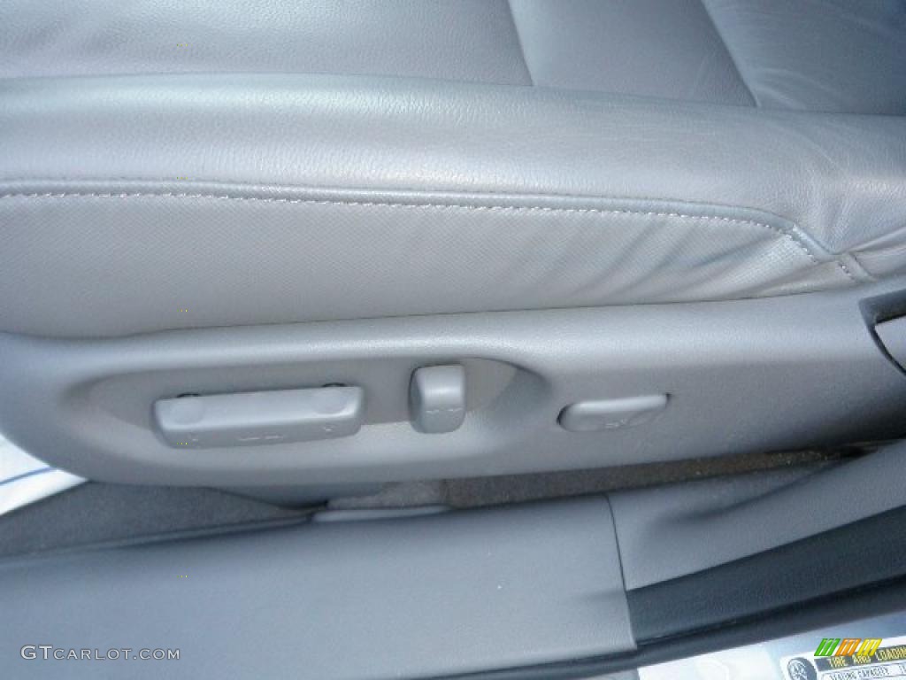 2008 CR-V EX-L - Glacier Blue Metallic / Gray photo #16