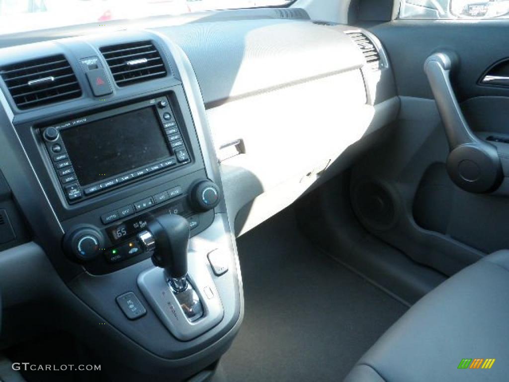 2008 CR-V EX-L - Glacier Blue Metallic / Gray photo #21