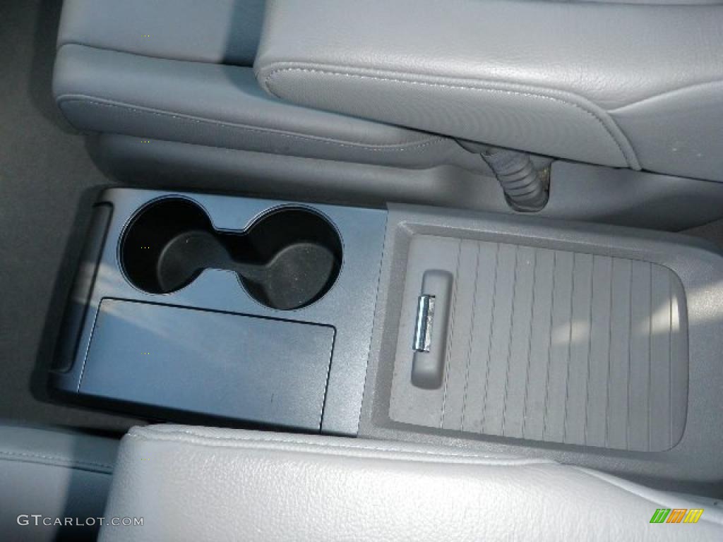 2008 CR-V EX-L - Glacier Blue Metallic / Gray photo #27