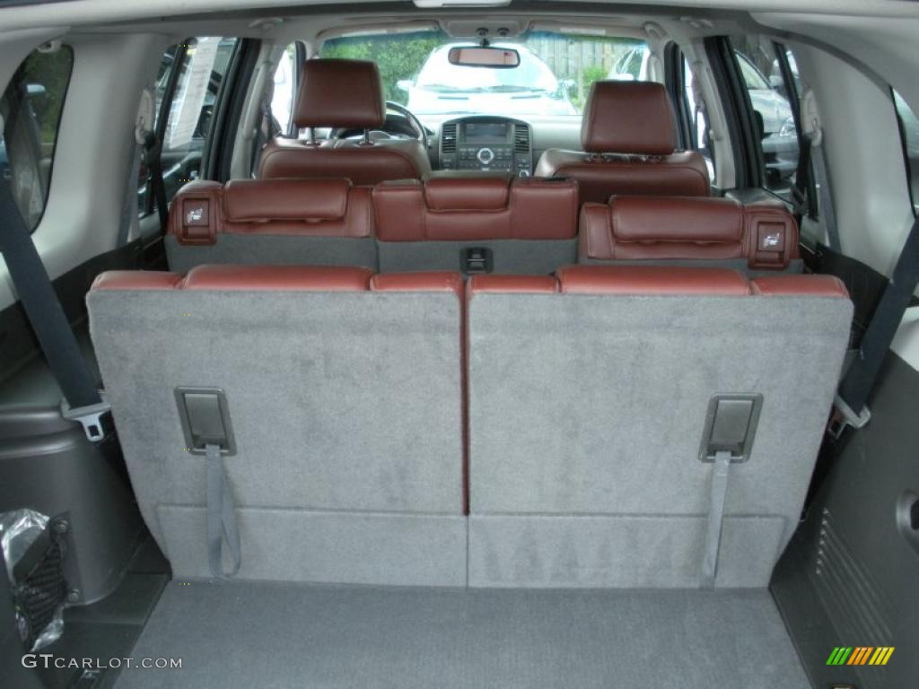 2008 Pathfinder LE V8 4x4 - Mocha / Russet Brown photo #24