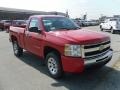 2011 Victory Red Chevrolet Silverado 1500 LS Regular Cab  photo #5