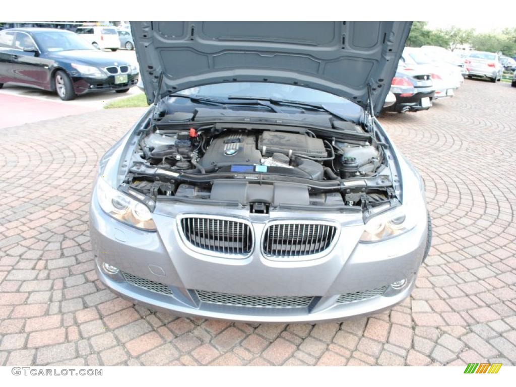 2009 3 Series 335i Coupe - Space Grey Metallic / Grey photo #19