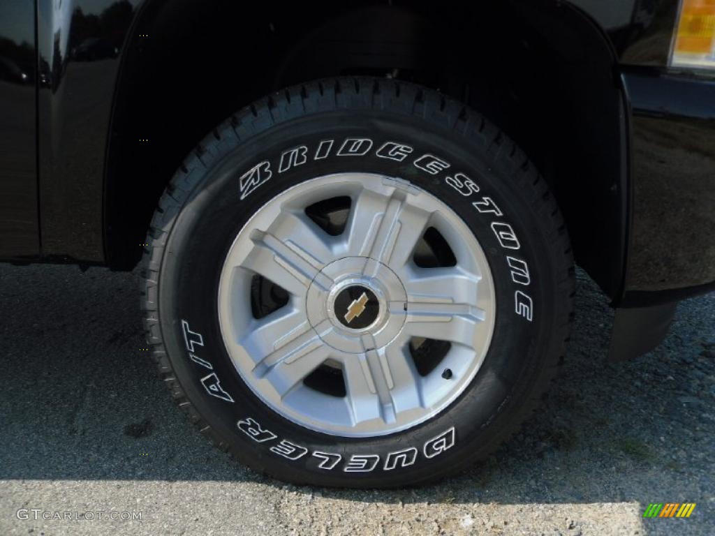 2010 Silverado 1500 LT Extended Cab 4x4 - Black / Ebony photo #24