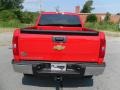 2010 Victory Red Chevrolet Silverado 1500 LT Extended Cab  photo #3