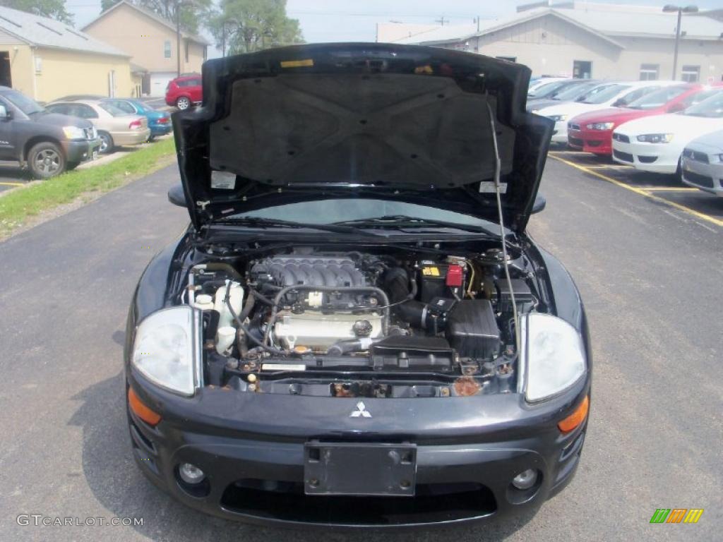 2003 Eclipse GTS Coupe - Kalapana Black / Midnight photo #13