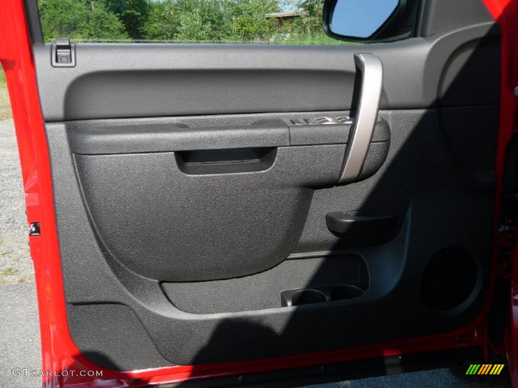 2010 Silverado 1500 LT Extended Cab 4x4 - Victory Red / Ebony photo #9