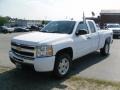 2010 Summit White Chevrolet Silverado 1500 LT Extended Cab 4x4  photo #1