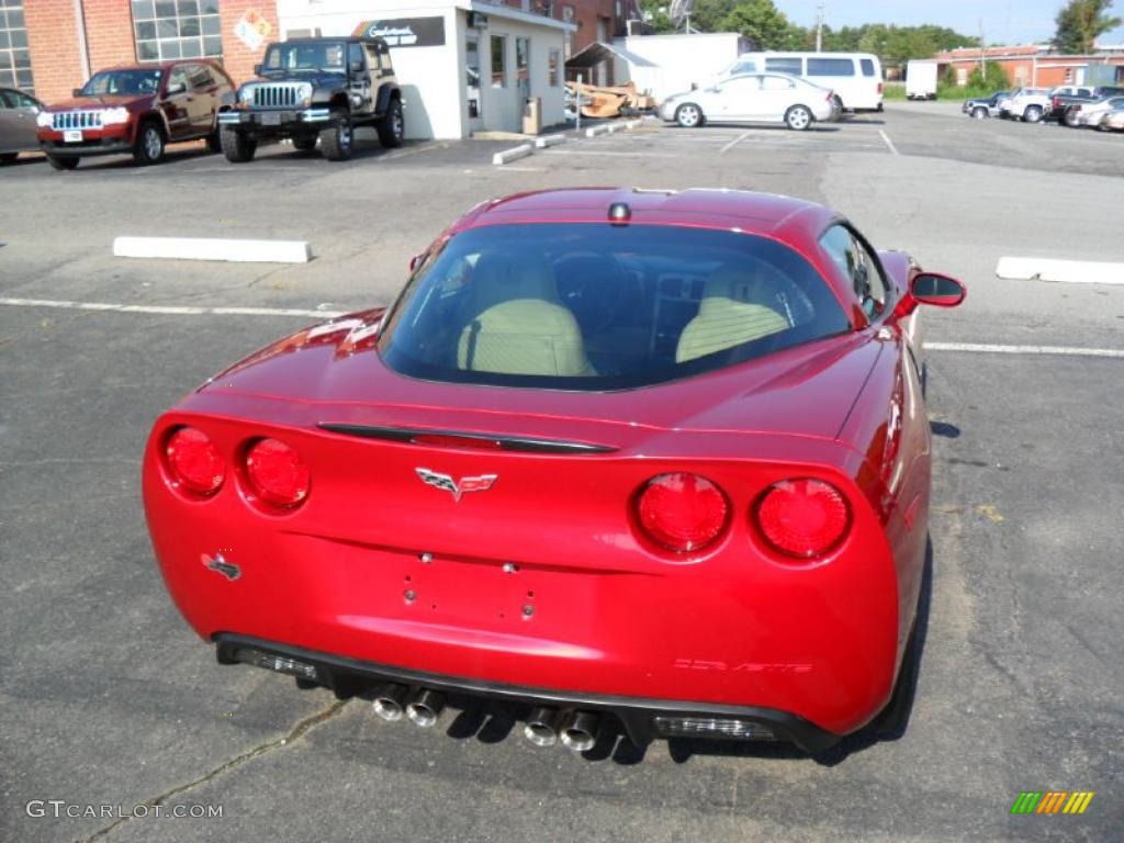2005 Corvette Coupe - Victory Red / Cashmere photo #4
