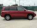 2007 Salsa Red Pearl Toyota Highlander V6 4WD  photo #2