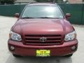 2007 Salsa Red Pearl Toyota Highlander V6 4WD  photo #8