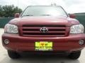 2007 Salsa Red Pearl Toyota Highlander V6 4WD  photo #9