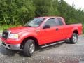 2008 Bright Red Ford F150 XLT SuperCab 4x4  photo #1