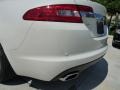 2009 Porcelain White Jaguar XF Luxury  photo #8