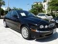 2008 Ebony Black Jaguar X-Type 3.0 Sedan  photo #14