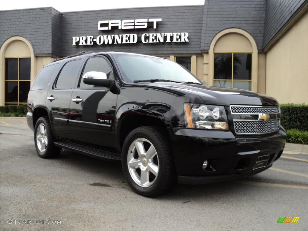 2007 Tahoe LTZ - Black / Ebony photo #1