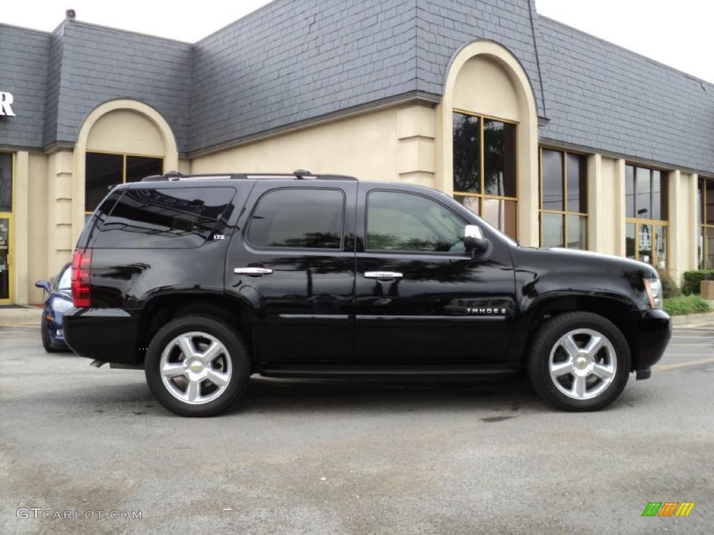 2007 Tahoe LTZ - Black / Ebony photo #7