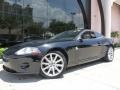 2007 Ebony Black Jaguar XK XK8 Coupe  photo #1