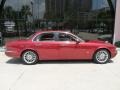 2007 Radiance Red Metallic Jaguar XJ XJ8  photo #9