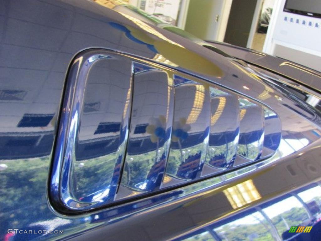 2011 Mustang V6 Premium Coupe - Kona Blue Metallic / Charcoal Black photo #7