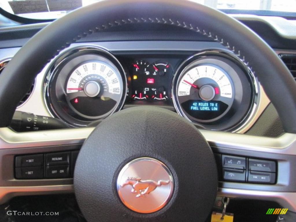 2011 Mustang V6 Premium Coupe - Kona Blue Metallic / Charcoal Black photo #14