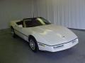 White 1987 Chevrolet Corvette Convertible