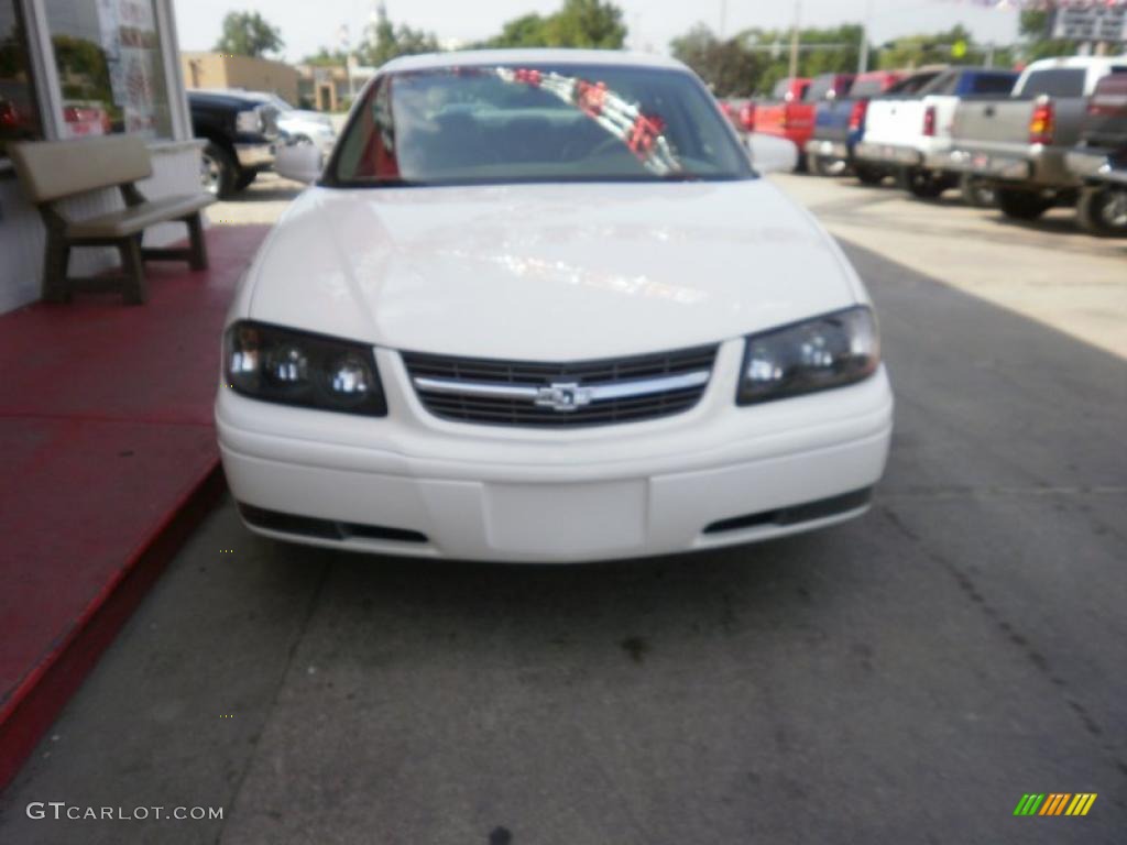 2004 Impala LS - White / Neutral Beige photo #2