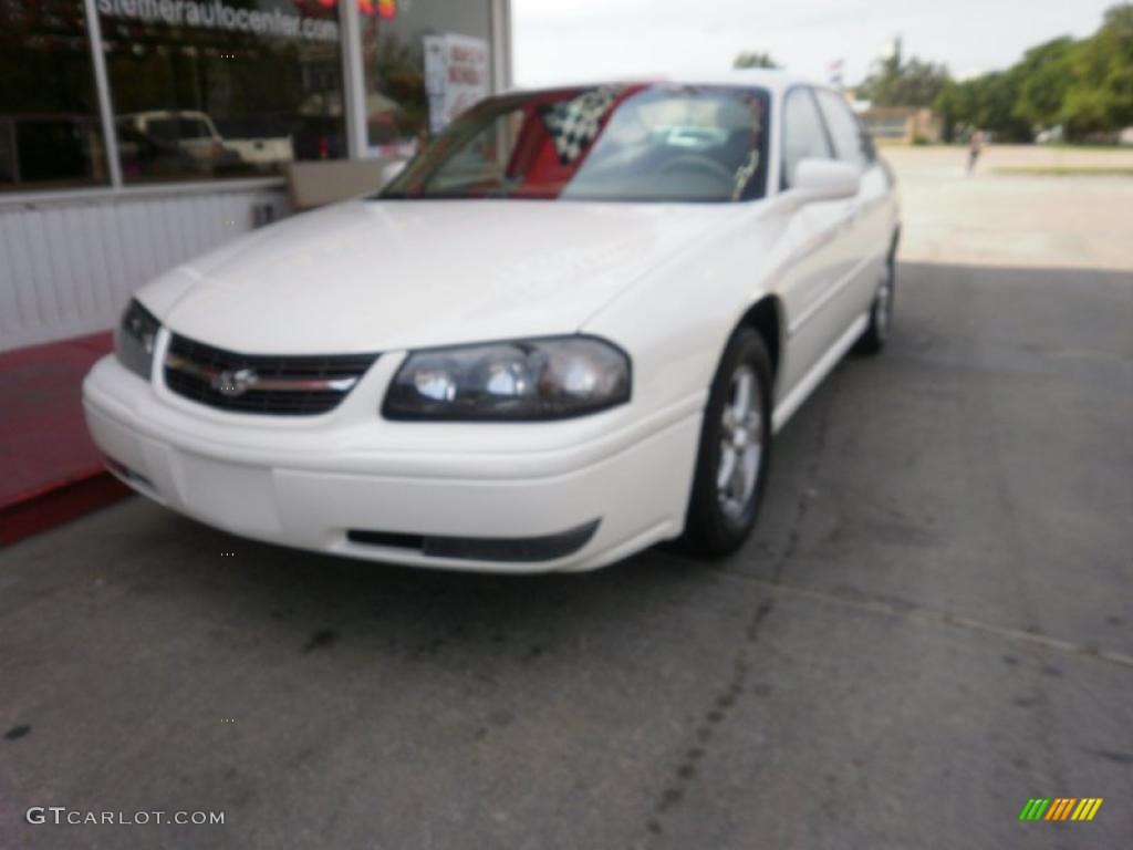 2004 Impala LS - White / Neutral Beige photo #4