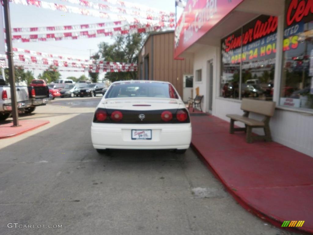 2004 Impala LS - White / Neutral Beige photo #5